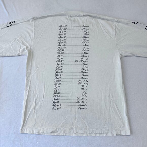 Gracie Abrams Good Riddance Tour Long Sleeve Shirt Size L Off White Tour Dates - Picture 2 of 12